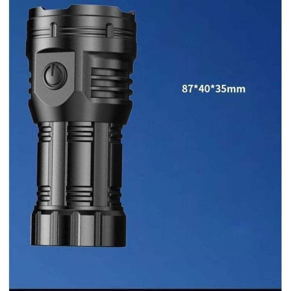 Ladattava LED-taskulamppu - Mini - 8 LEDiä - Erittäin tehokas - Vedenpitävä - 8 valotilaa