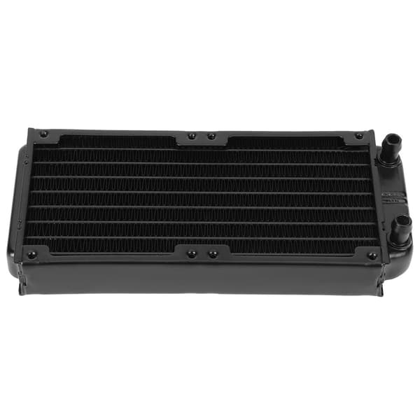 CPU Køler Vandkøling Køleplade Aluminium 8-Flad-Rør Høj Sikkerhed PC Dele