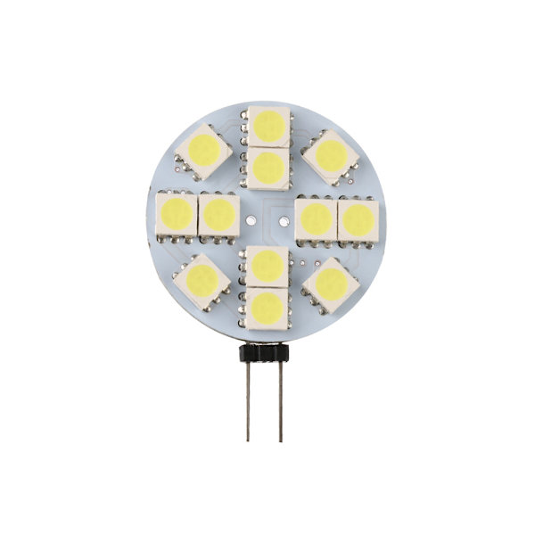 ny stil 10x G4 LED-pære DC 12V Ikke dimbar Hvit 6000K Pærebytte 20W Halogenlampe for kjøkken RV RV Trailer Båt