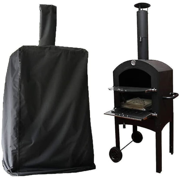 Utendørs Pizza Ovnstrekk Duty Grill Sort Bag Ekstra 160*37*50