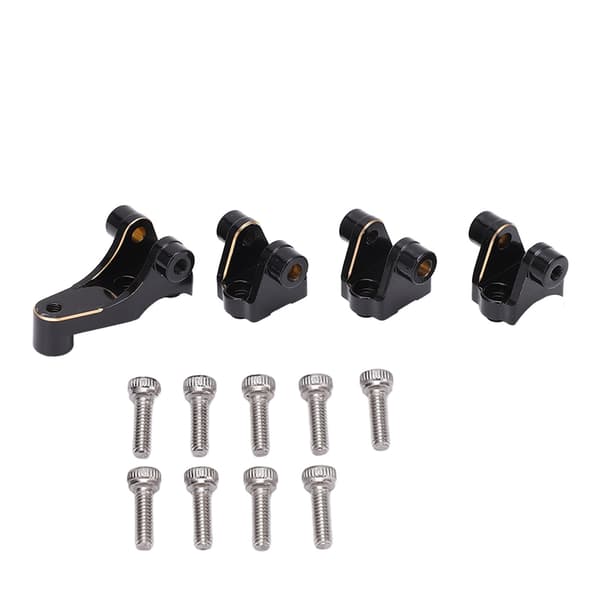 RC Styrearmfeste Rustfritt Universal Oppgraderingsdel Messing Akselfeste Sett for Traxxas RC Biler