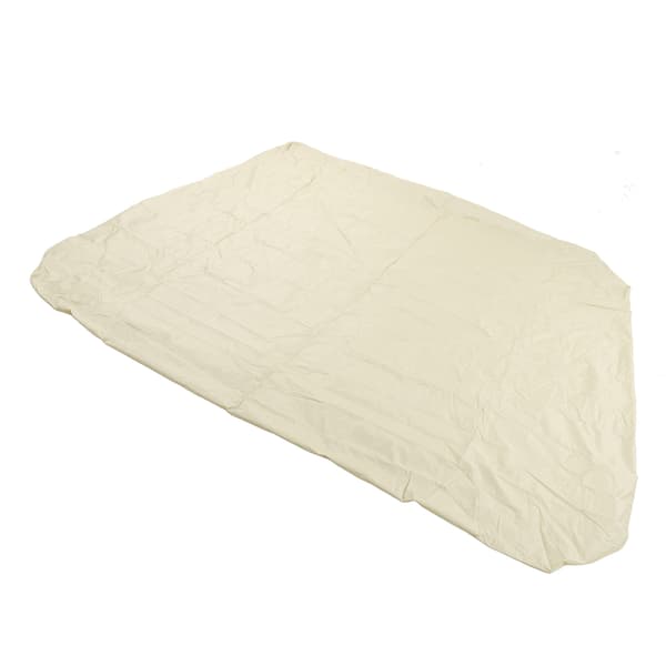 Udendørs badekarovertræk 190 sølv polyester taft vandtæt varm kilde spa regntæt 210x210x30cm beige