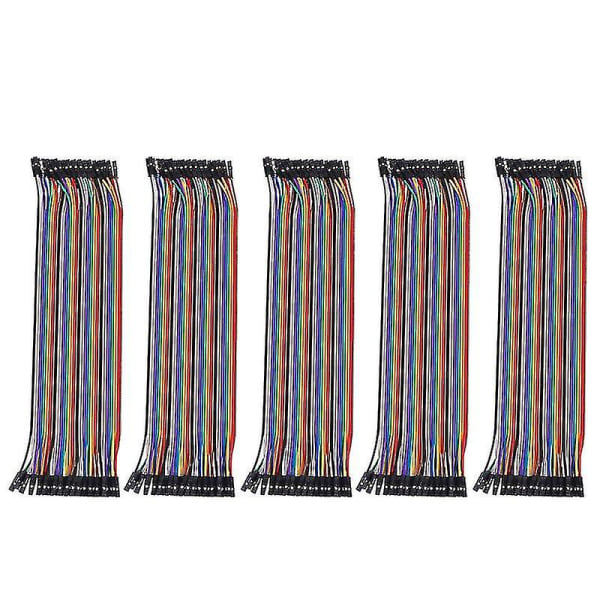 5 stk 40 Pin 20 Cm Rainbow Kabel Kvinder Til Dame Tilslutning
