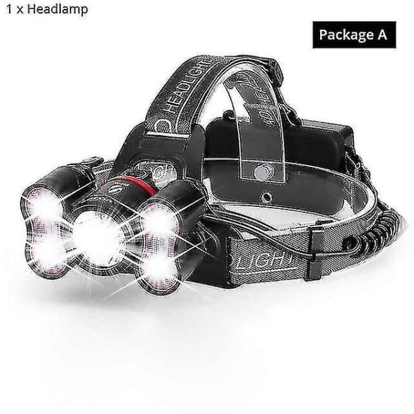 Hhcx-super Bright Led Headlamp 1 X T6+40 X 2835led Headlight 4 Lighting Modes|headlamps