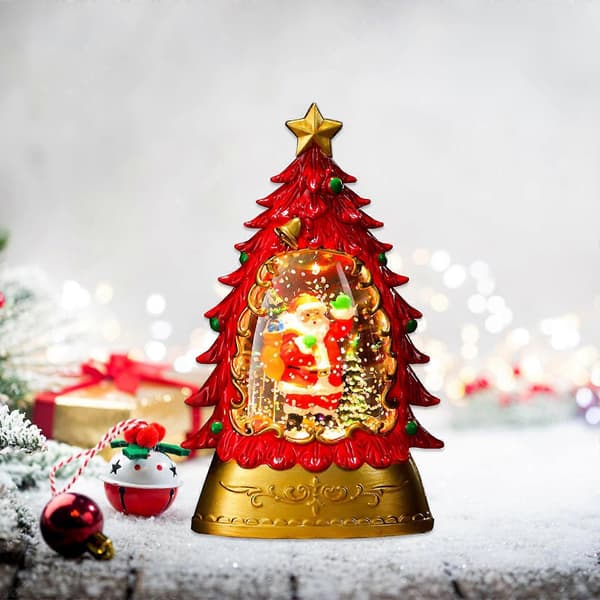 【BQ】Julelysende lys Kreative små vindlamper Nattlys Skrivebordsdekorasjoner Julebarn gavepynt 50ml