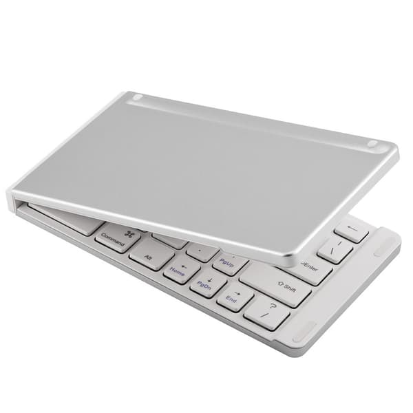 Magneettinen taitettava Bluetooth-näppäimistö Androidille, iOS:lle ja Windowsille