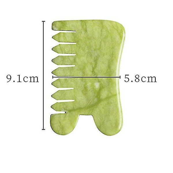 Natural Gua Sha Kit kasvoille Guasha sieni jade kivi hieronta kampatyökalut vartaloakupunktio stick Kauneus terveys guassi kaavin Package 9