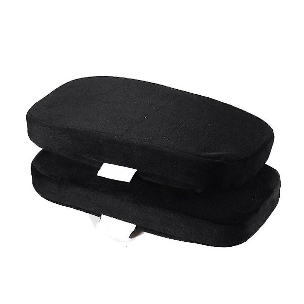 Stol Armstöd Pad Ergonomiskt Memory Foam Bekvämt kontorsstol Armstöd black