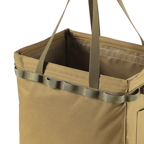 Multifunktionel sammenklappelig taske med stor kapacitet til camping, rejser, picnic, bil, khaki