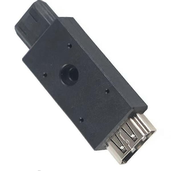 HDMI-kompatibel testadapter (hane till hona) - Dedikerad fullfunktions testmodul för industriell automationsutrustning Black