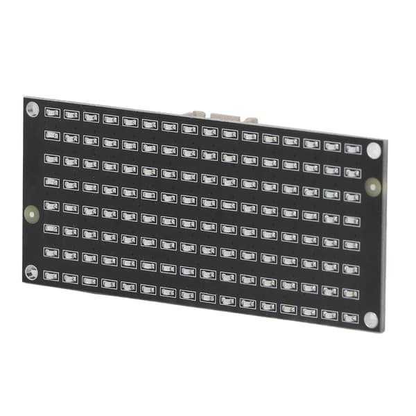 LED-matris 8x16 Panel I2C Kommunikationsdisplaymodul DC 3.3-5V Enkelkortsdator