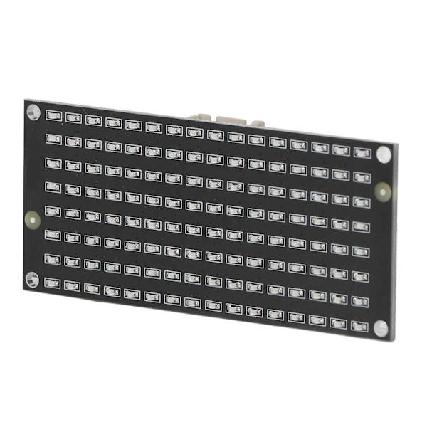 LED Matrix 8x16 Panel I2C Kommunikasjonsdisplaymodul DC 3.3-5V Enkeltkortdatamaskin