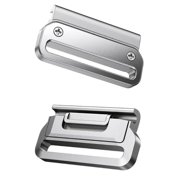 20mm 22mm 26mm Quick Release Adapter til Garmin Fenix 7 7x 7s Fenix 6s 6xpro 6pro-stik til - JV silvery 22mm