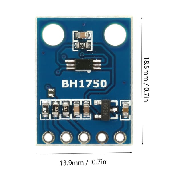 GY-302 Digital Lysintensitetsmodul BH1750 Brikkeintegrasjonsmodul 3-5V Strømforsyning