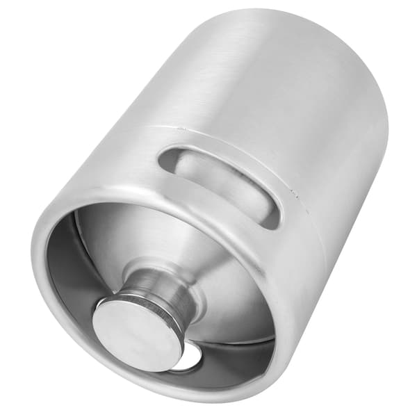 2L Ölfat i rostfritt stål Mini Fat Spiral Lock Hemmabryggningstillbehör