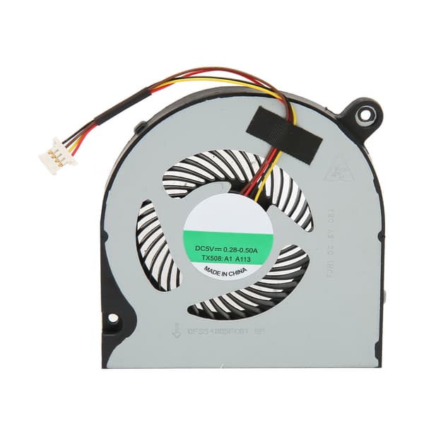 CPU-køleventilator 4PIN Strøm DC5V 0,28 til 0,5A Let Lille Stabil Bærbar Køleventilator til Aspire 5 A515 51 A515 51G
