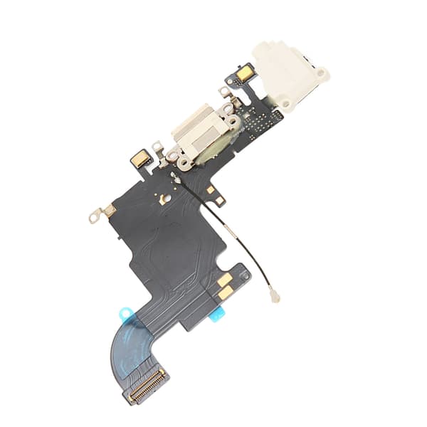 Laddningsport Dock Connector Professionell Laddningsdocka Connector Flexkabel Kompatibel för IPhone 6S Vit