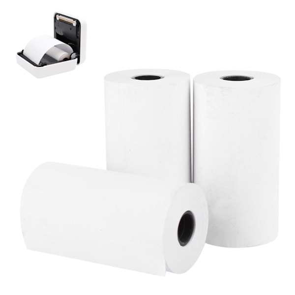 3 stk. vandtætte 57 mm termopapirruller til Peripage-printer