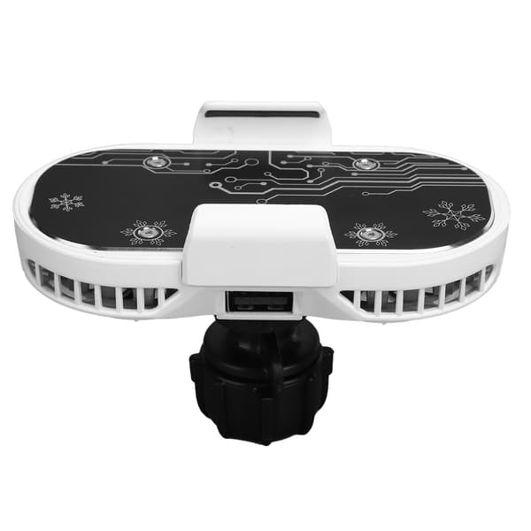 Mobiltelefon SemiConductor Køleventilator Bærbar Telefonkøler Køleplade til Gaming (Hvid)