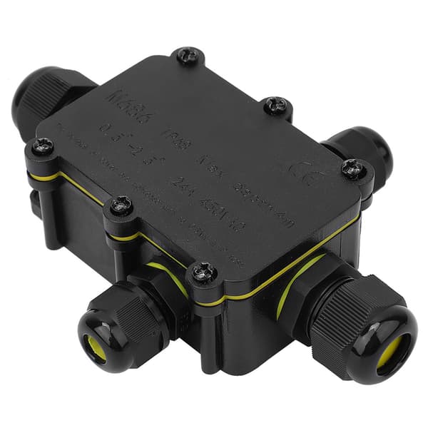 IP68 Plast Samledåse 5m Undervandsforbindelse Ledningsboks T100 450VAC 24A UL94V‑2