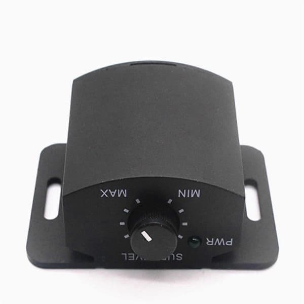 【BQ】Amplifier Replacement Bass Knob Control Remote 6Pin Subwoofer Remote Volume Adjustment Knob Compatible with Speaker Black