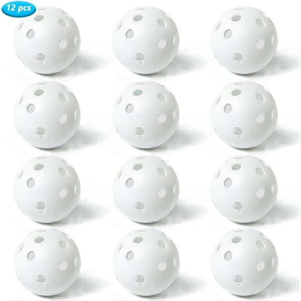 【BQ】Golf Practice Ball 42mm Airflow, Plastic Balls for Course