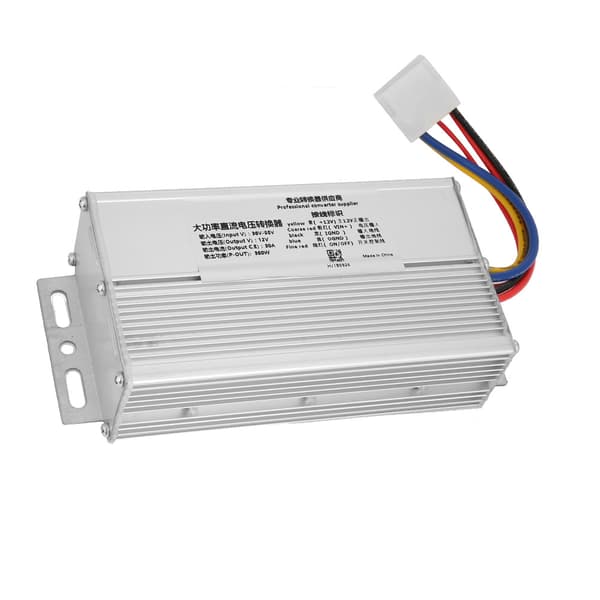 36-96V til 12V 30A 360W DC Konverter Adapter Spændingstransformator