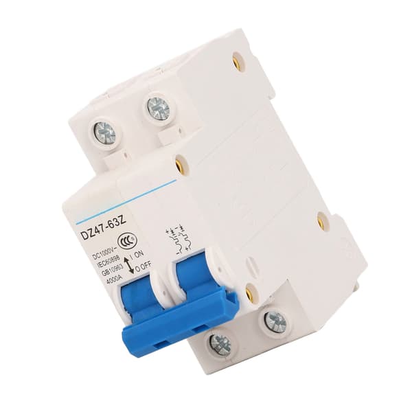 DC 1000V 4000A Brytekapasitet 32A DIN Skinne Montering Strømbryter Beskyttelse Bryter