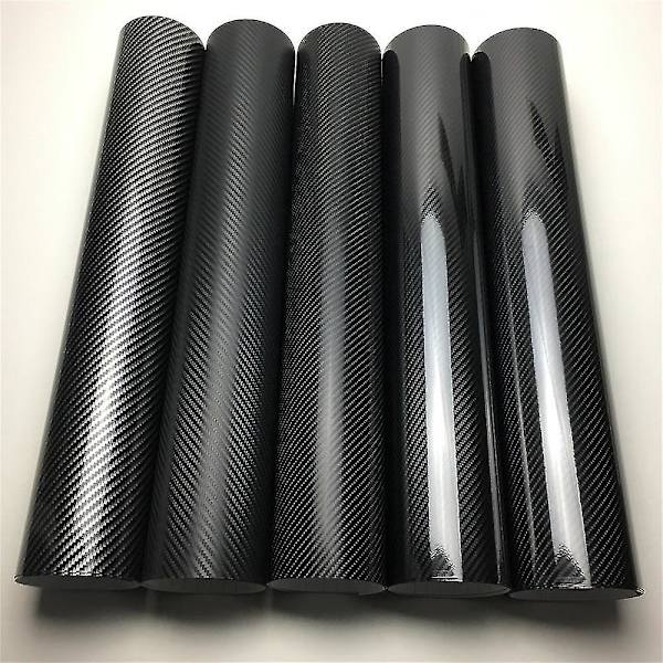 2d-6d Carbon Fiber Vinyl Wrap, Film Car Wrap Folie 152X40 CM 6D Carbon Black 152X40 CM 6D Carbon Black