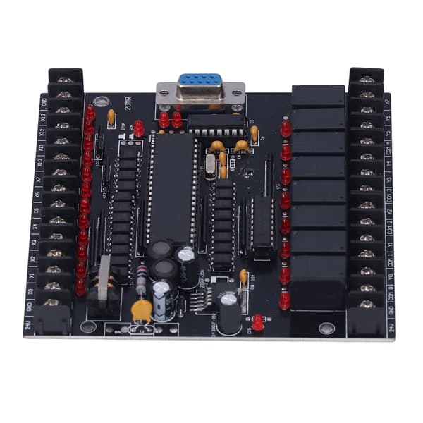 PLC Industriel Kontrolkort Single Chip Mikrocomputer 20MR Controller Modul DC 24V