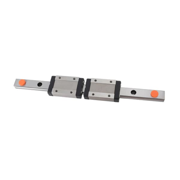 【BQ】200mm Lineær Guide med 2 Slide Blocks MGN12H Lejestål Lineær Bevægelsesguide Skinne til 3D-printer CNC-værktøj