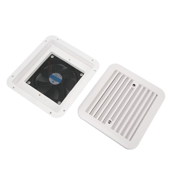 RV Ventilator 12V 0.2A Støjsvag Envejsudsugning til Autocamper Campingvogn Tilbehør