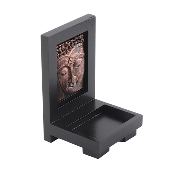 Elegant Buddha Røkelseholder: Fantastisk Zen Stein Lysestake for Hotell og Spa Innredning - Bronse, One Size Fits All