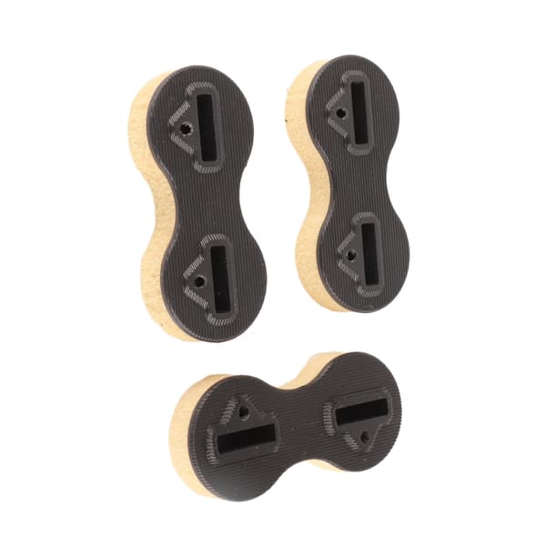 3 stk. PVC Surfebrett Finneboks Rund Koppform Ni Graders Sidefinner Plugger