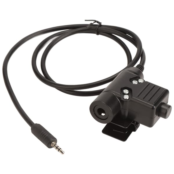 Professionel PTT-headset-adapter til mobiltelefon - U94, meget fleksibel og kompatibel med 3,5 mm lydinterface