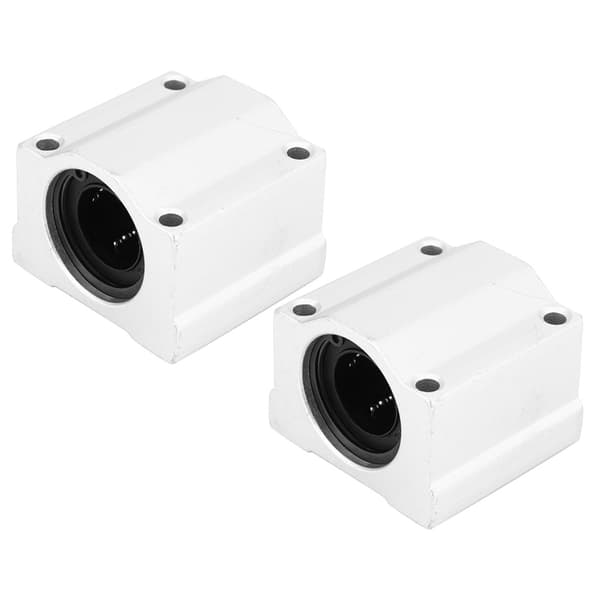 2 stk SC20UU 20mm CNC Lineær Bevegelse Kulelager Glideblokk Bøssing