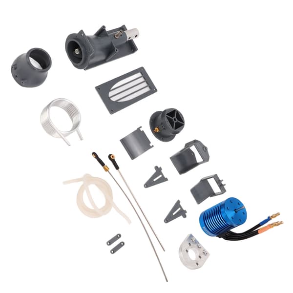 RC Båds Thruster Propeller Pusher Spray Vand Thruster 540 Børsteløs Motor Køleplade Rør Sæt
