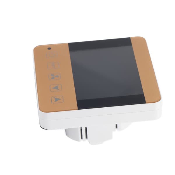 Intelligent LCD Digital Central Luftkonditionering Fläktkonvektor Termostat Temperaturregulator Allmän Typ