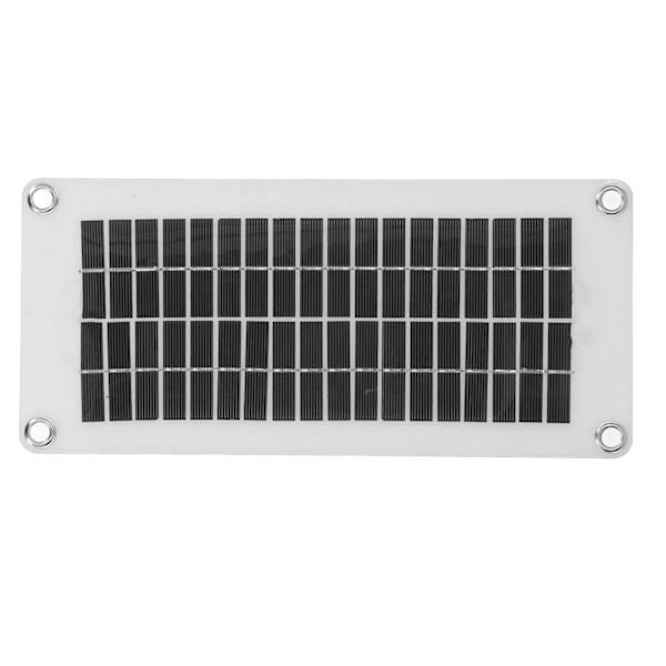 Bærbar 10W 12V solcelle batteriopladerpanel med intelligent controller til bil autocamper