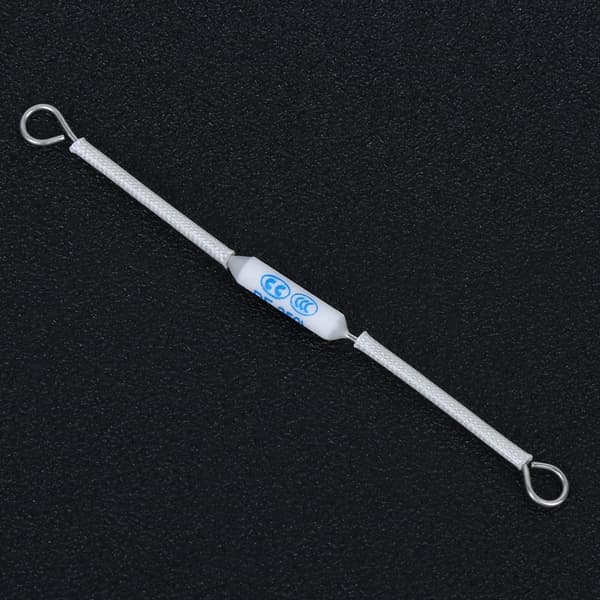 20 stk. 250V 10A RF Keramisk Termosikring 185C 90mm 3.5in til Apparater
