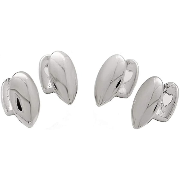 Vampyrtænder Dracula Hip Hop tandsliber sliver 4 pcs