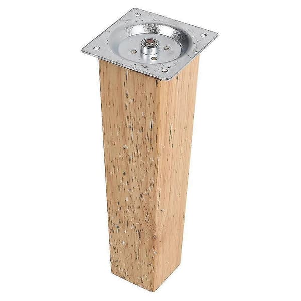 [BQ] Sett med 4 firkantede treben, eikemøbler 20cm