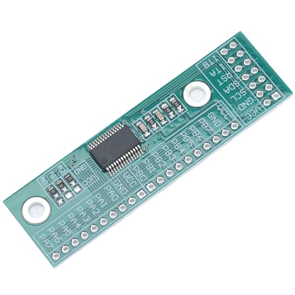 IO Udvidelsesmodul I2C Interface 16 Bit IIC Input Output Udvidelseskort MCP23017‑E/SS