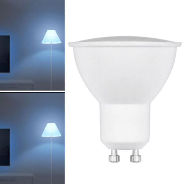 1/10 kpl Gu10 led polttimot 220v kohdevalolamppu energiaa säästävä valkoinen alasvalo 10PCS