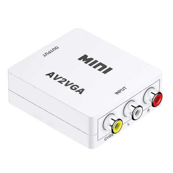 Av-Vga-sovitin Hdmi 480p Av Rca-PC Vga-sovitin