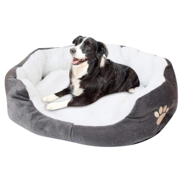 Hundkudde Hundkorg Lotte Cover Pet Bed， Hundkennel för alla årstider