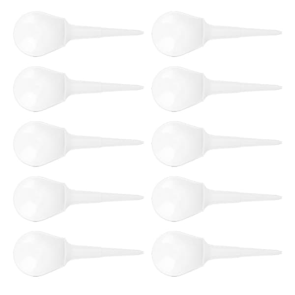 10 stk. buede golftees stolformede lette pigger ball golf tilbehør hvit