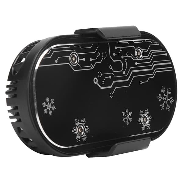Mobiltelefon SemiConductor Køleventilator Bærbar Telefonkøler Køleplade til Gaming (Sort)