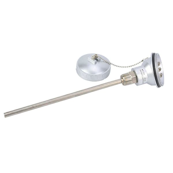 RTD PT100 Temperatursensor Probe 1/2\" NPT Gjenge Termoelement Terminalhode (PT 200mm)