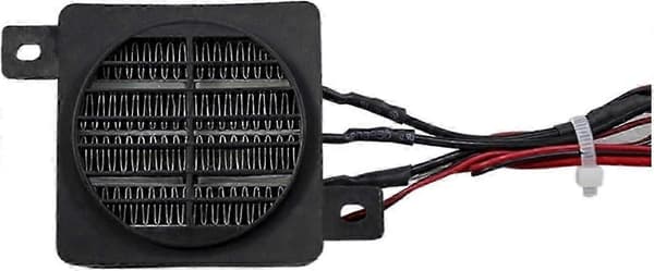200W PTC-varmevifte med termostatstyring for små rom